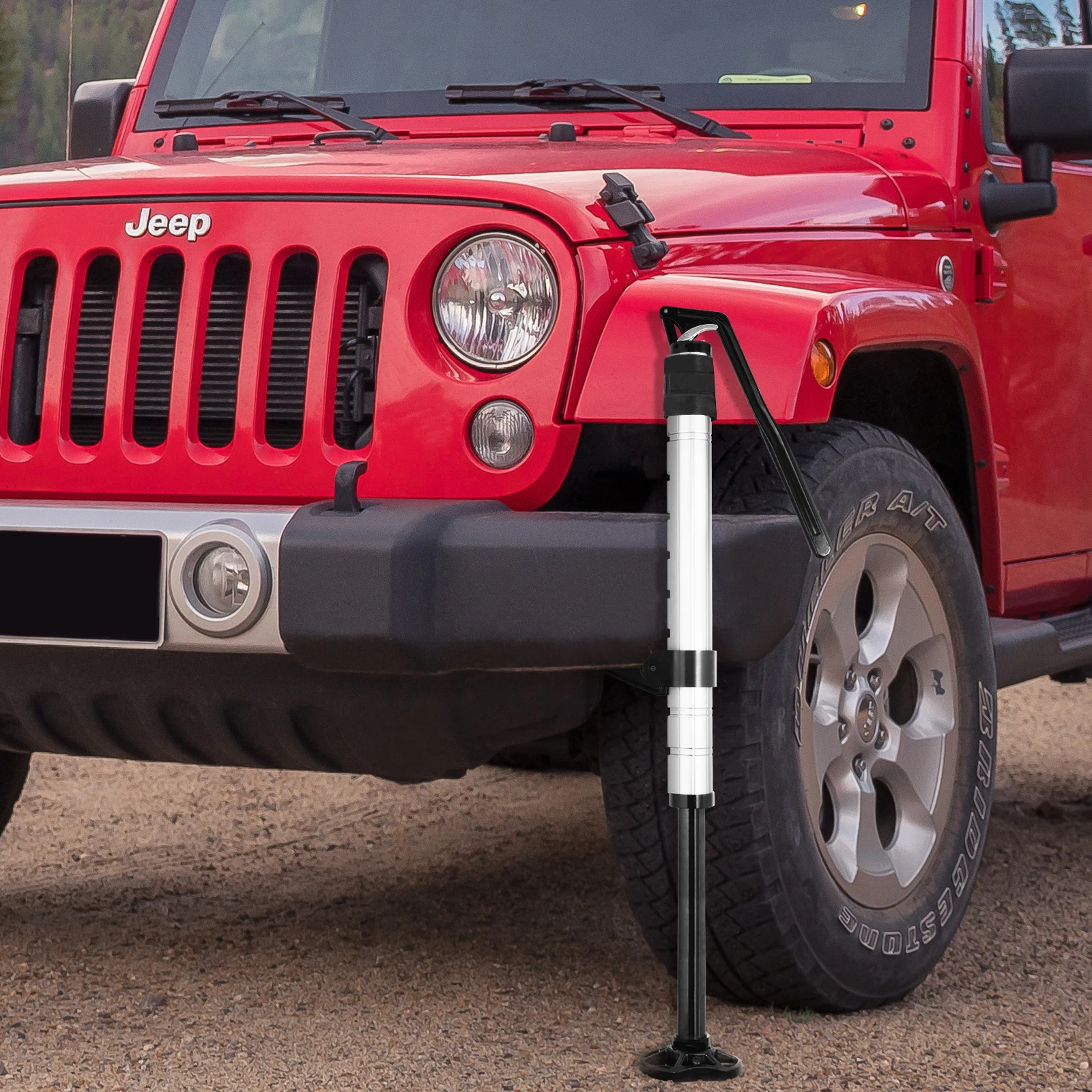 Hydraulic Long Ram Jacks 2 Ton/2000kgs Load Capacity High Lift Jack 4x4 Offroad Recovery Car