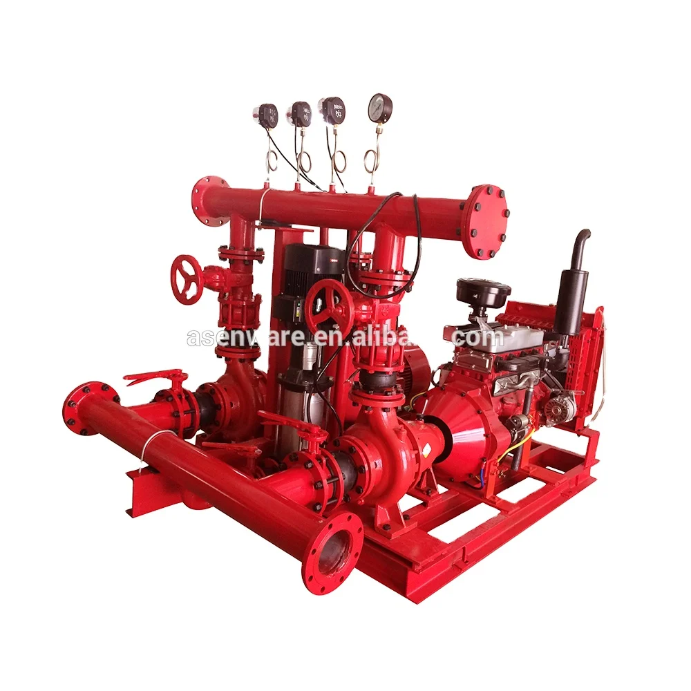 Fire Water Pump Diesel/electrical/jockey Pump Set Fire Fighting Pump