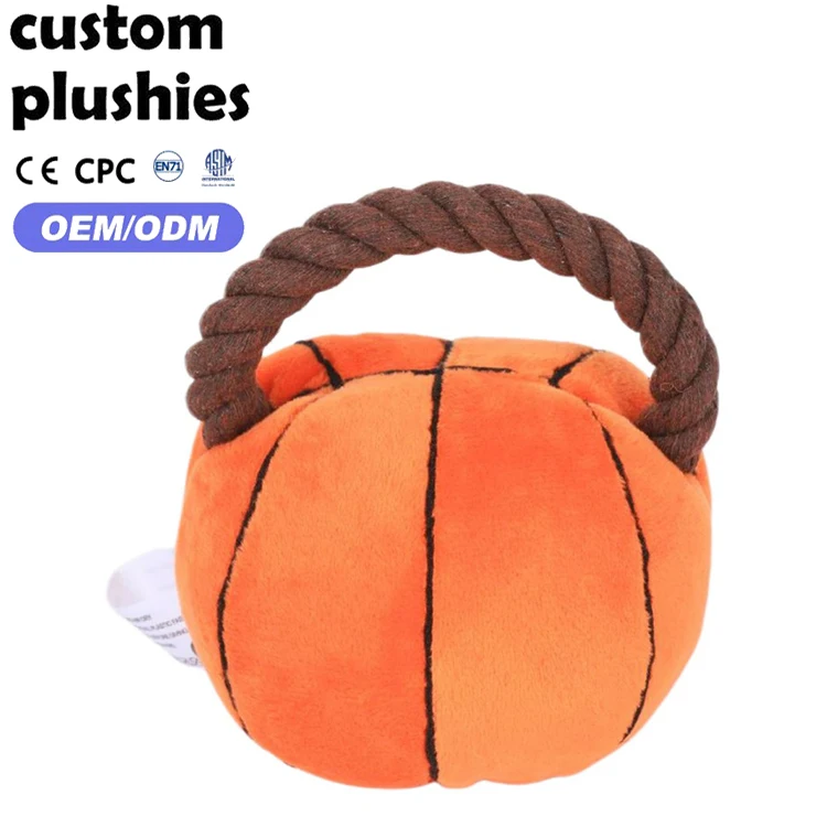 New Product Various Balls Shape Plush Pet Toy High Quality Dog Chewing Toy for Daily Interactions
