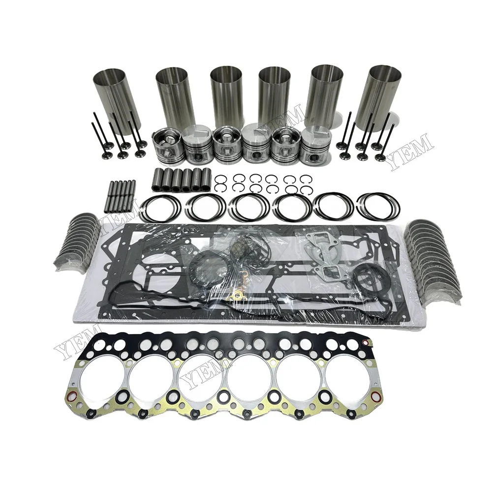 S6S S6S-DT S6S-DI 3046 3406E Overhaul Rebuild Kit for Mitsubishi Excavator Engine Parts