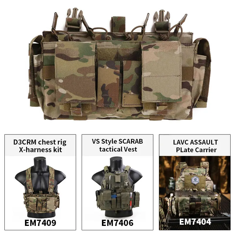 エマーソンギア 500D コーデュラナイロン タクティカル チェストリグ