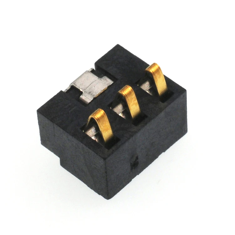 3 Pin Power Connector PCB Mount SMD 6.0H Male Plug Horizontal Lithium Battery Connector