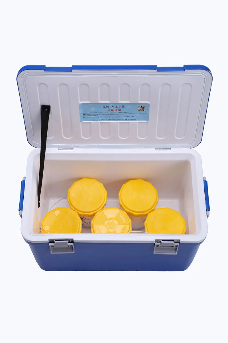 Outdoor Plastic Hot Ice Cooler Box Large Fishing Food Hard Ice Box case ...
