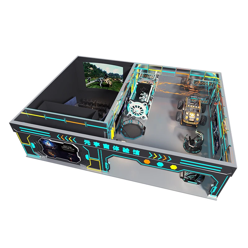 VR Theme Park Virtual Reality Room Arcade Center Kids Playground VR Flying  Cinema 5D 7D 9D 12D Racing Simulator VR Game Machine