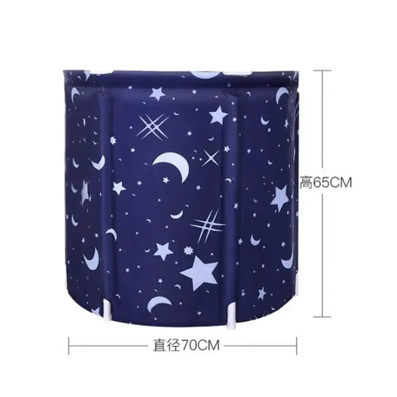 Новое популярное ведро для ванны взрослых Складная Ванна большого размера. Утолщенная хлопковая портативная ванна домашнего