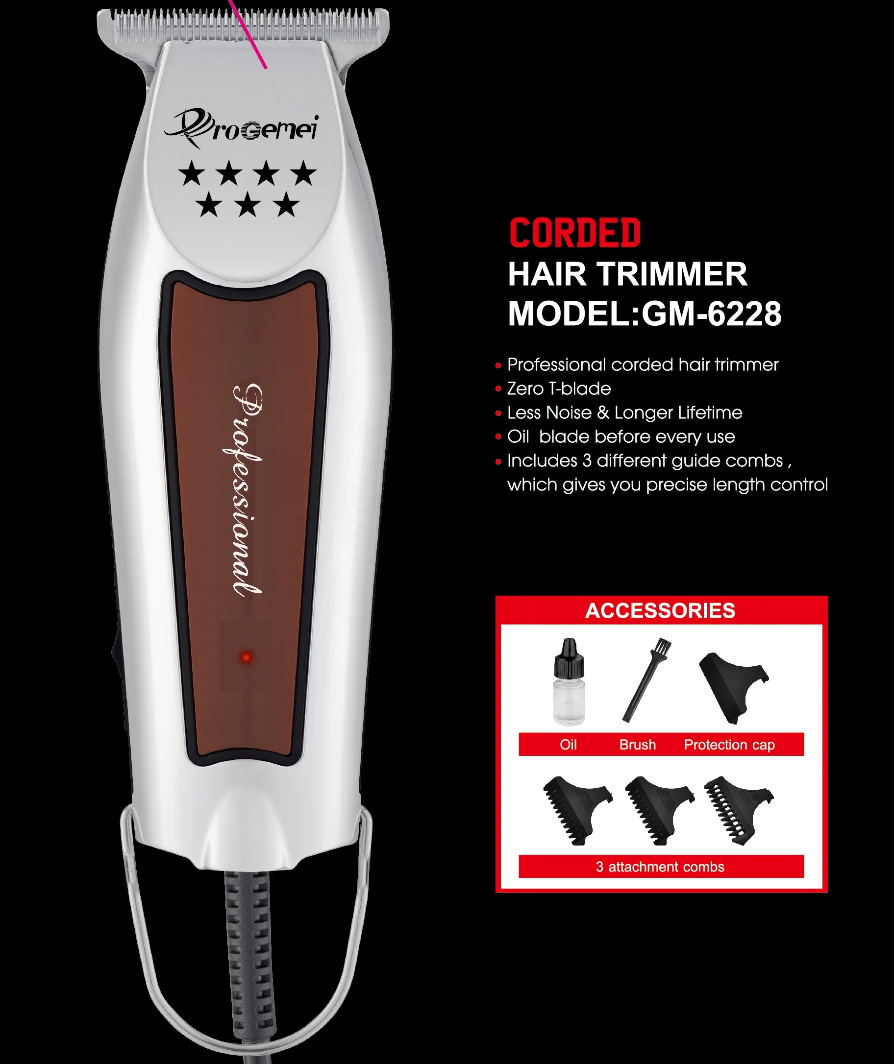 adjustable hair trimmer
