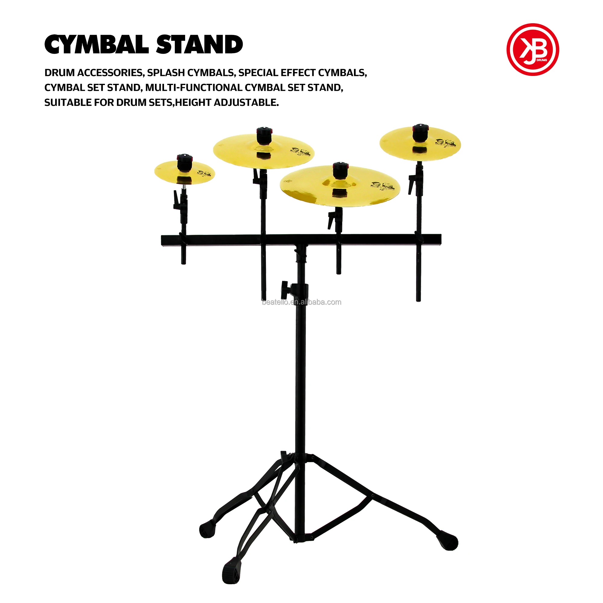 JBK Special Effect Splash Crash Cymbal Stand Suitable for