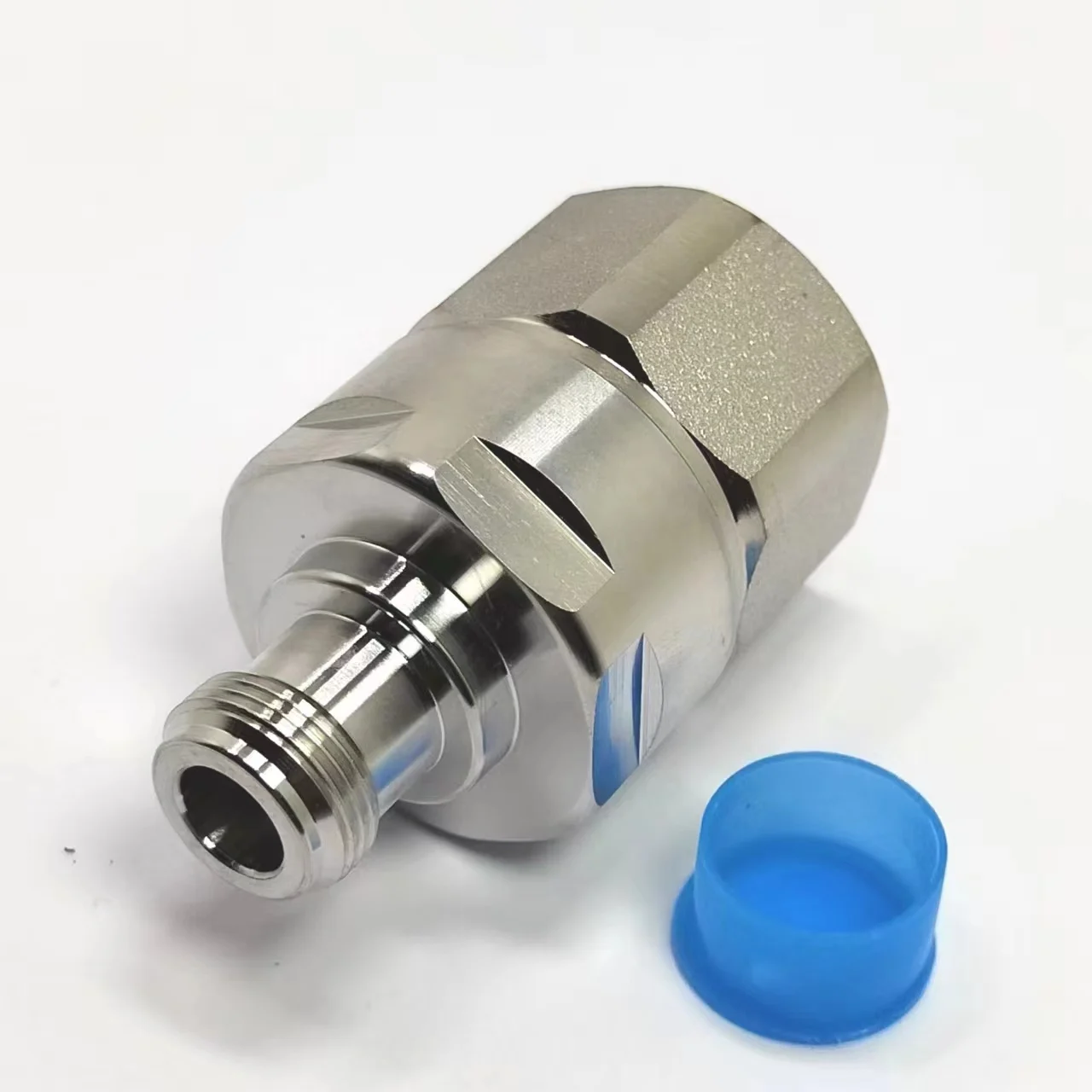 Factory  Price N Female Jack Hembra  7/8 LDF5-50A Cable Rf Coaxial  Coax Screw Clamp Mounting Connector Brass Copper in Stock