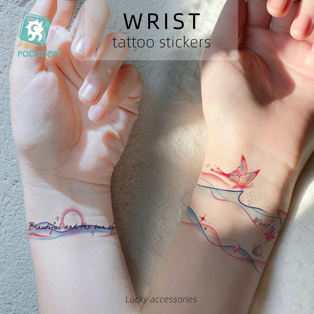 2025 Latest Realistic Colorful Temporary Tattoos for Women, image size:1000x1000
