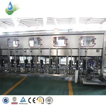 Full Automatic 20L Bottle Water Packing Machine 5 Gallon Water Filling Machine 20 Liter Bottling Machinery
