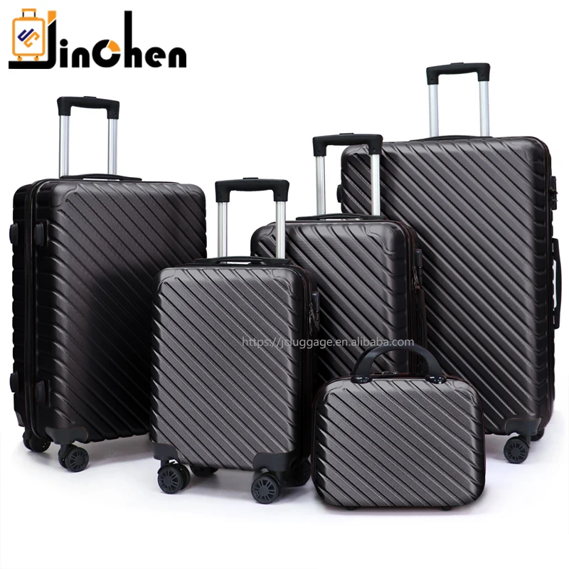 Fabricants vente en gros ensembles multi-pièces sac à roulettes rétractable  à coque rigide étanche Bagages de voyage