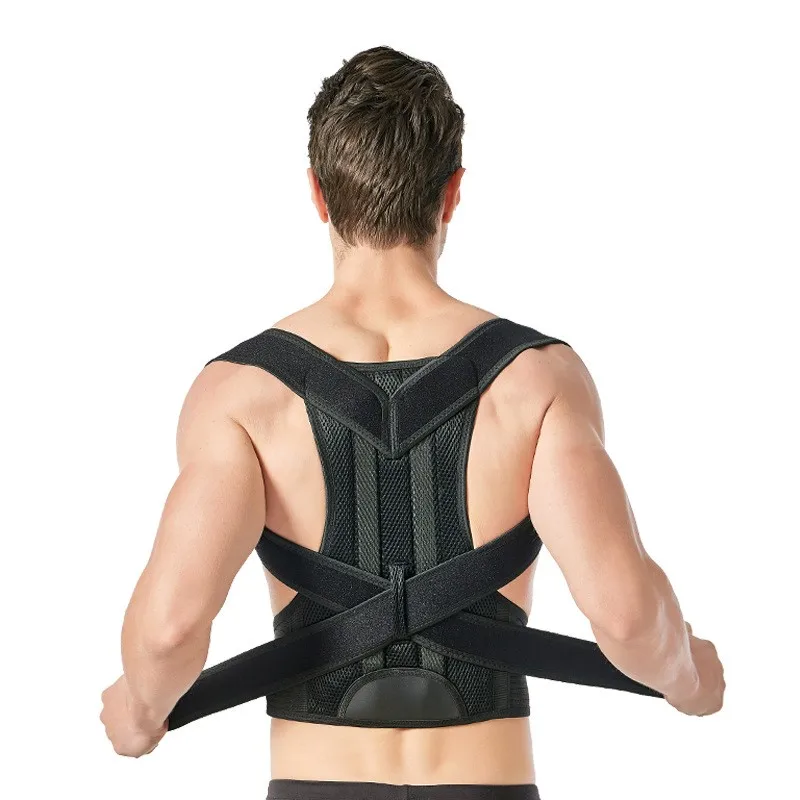 Shoulder Postur Upper Device Spine Back Brace Posture Corrector Belt ...