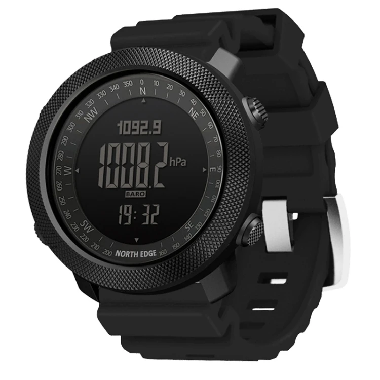 Orologio Sportivo Digitale Apache-46 Uomo Con Bussola, Altimetro, Barometro - Impermeabile 50M