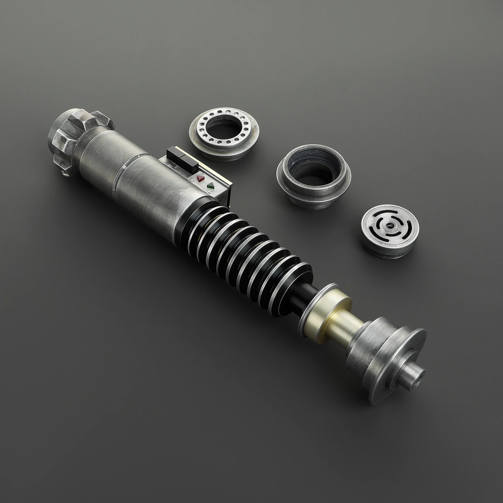 Lgtsaber Nexus выветренный Luke Skywalker EP8 Xeno3 pixel Proffieboard RGB Baselit цельнометаллический ЧПУ рукоятка световой меч для коллекционирования