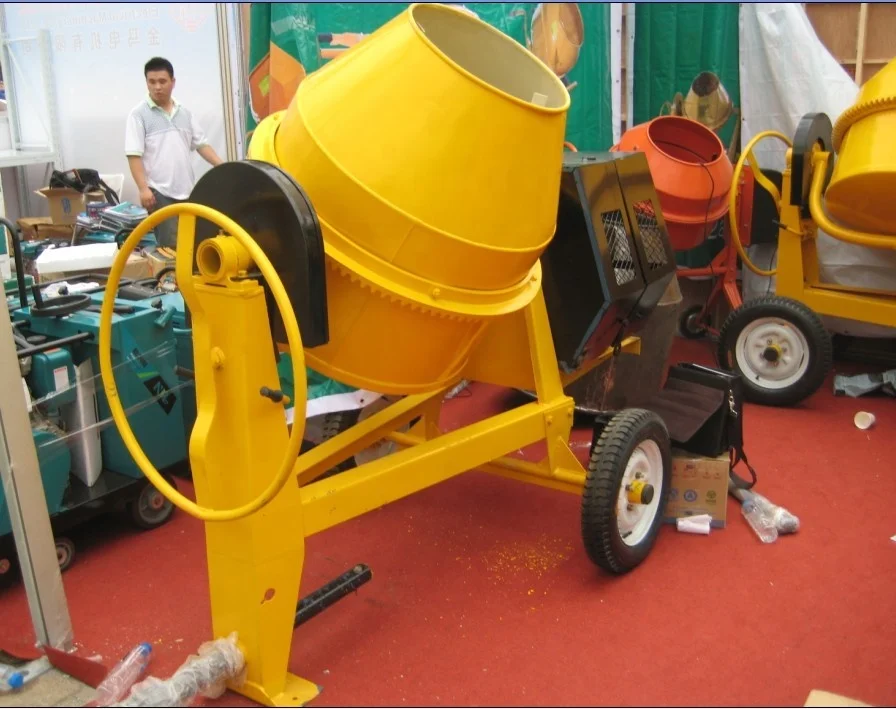 Электрическая портативная Бетономешалка для цемента, Бетономешалка