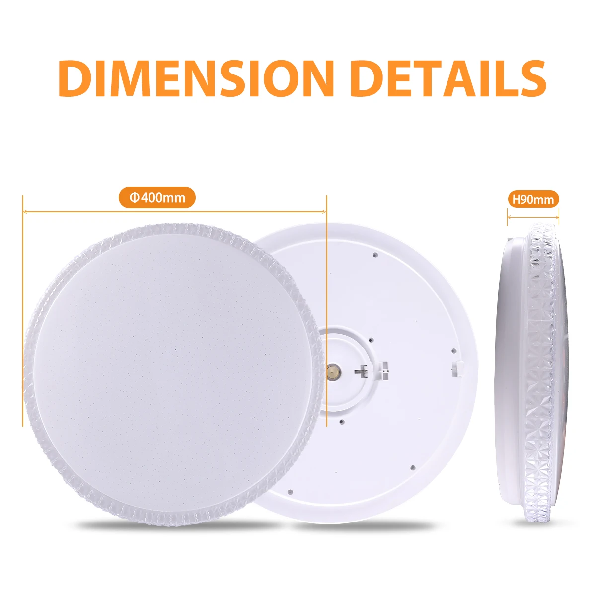 40w Wifi Modern Led Ceiling Light Smart for Home Led Indoor Motion Sensor Flat Ceiling Light Pop Light Fitting Ceiling