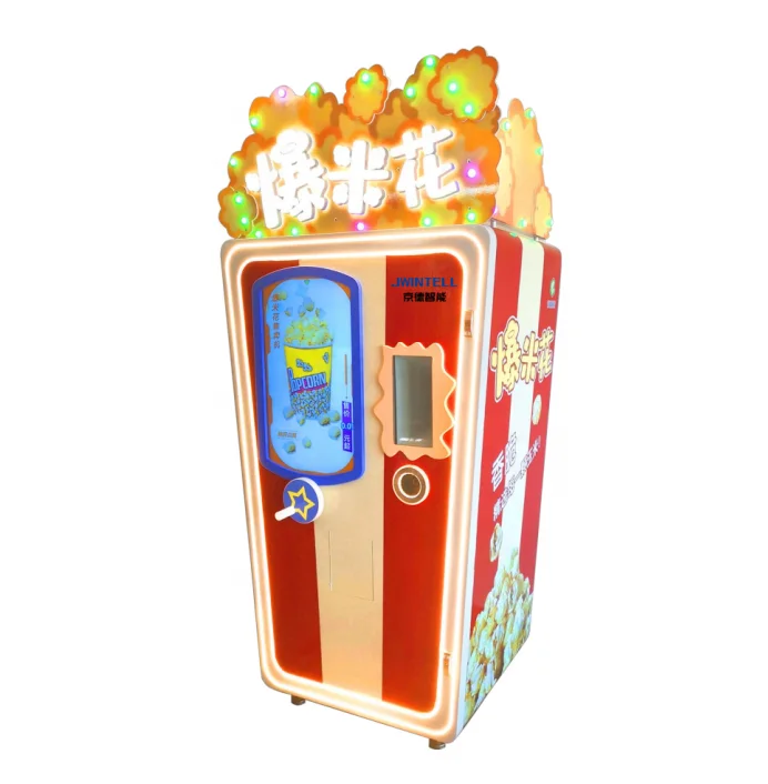JWINTELL Three Flavor Popcorn Vending Machine