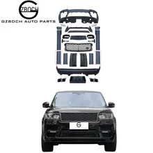 Bodykit For Land Rover Range Rover 13-17 L405 facelift 2021 SVO front rear car bumpers Side Skirt Rear Diffuser Grille