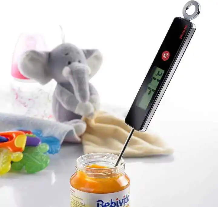 Waterproof Pen Set Digital Kitchen Thermometer Barbecue Oil Food Thermometers Household Pocket Electronic Thermometers