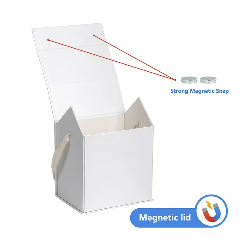 Custom Colorful Boxes With Magnetic Lid Gift Box Packaging Paper Magnet Closure Caja De Con Iman Rigid Cardboard Cosmetic Box supplier