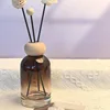 gradient amber bottle+wooden color beech cap