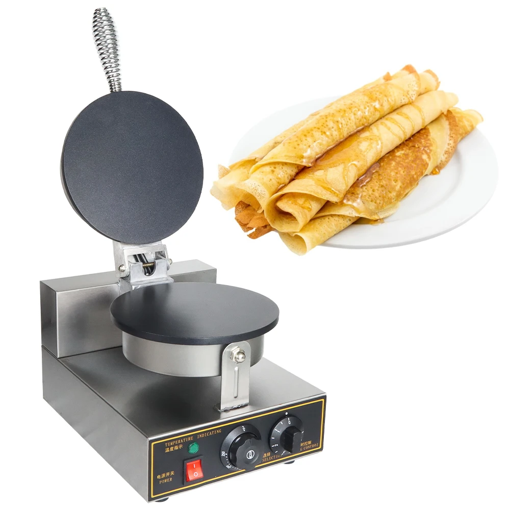 Best Seller Commercial Single Head Electric Non-stick Waffle Ice-cream Cone Maker Filling Machine manufacture