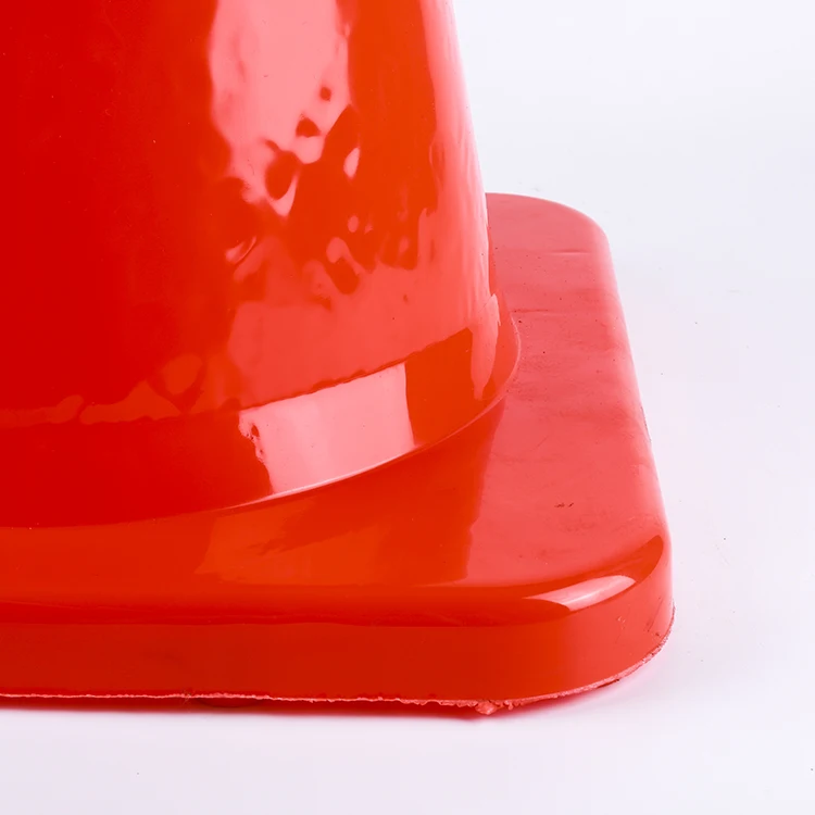 Гарантия на время 19 6 дюйма скидка прочный Небьющийся дорожный безопасности из ПВХ дорожные конусы