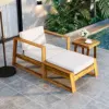 Naturel + Beige + Bois d'Acacia