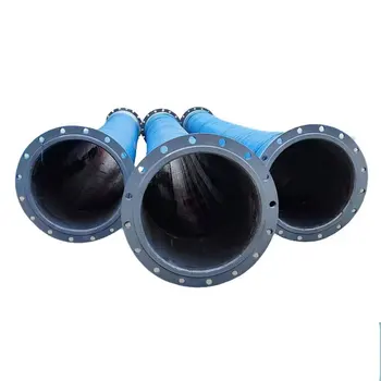 High Quality Large Diameter Flexible Suction Rubber Hose Discharge Hose For Dredging Rubber Hoses