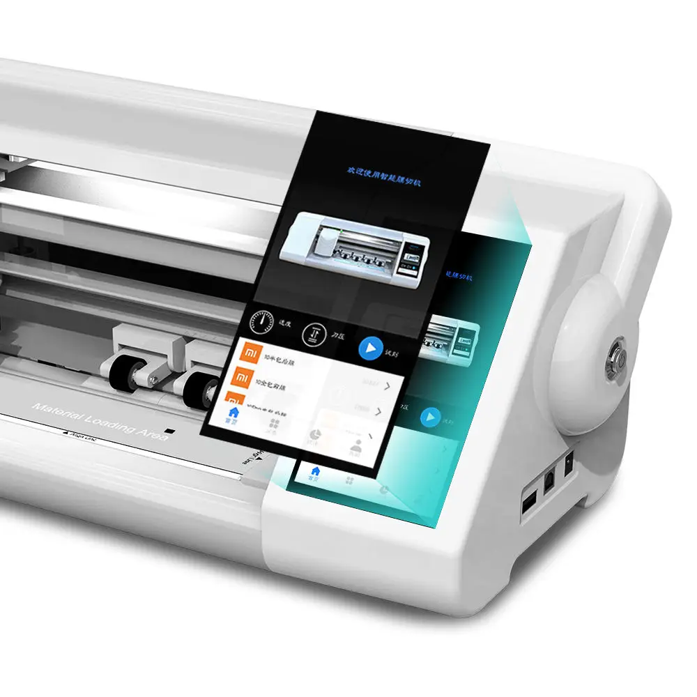 Unlocked Tpu Hydrogel Film Making Machine Screen Protector Cutter Plotter Mobile Phone Skin Cutting Machines