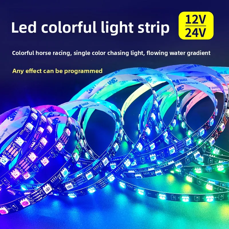 MaiJieZhi programmierbare, bunte, IP65-wassergeschützte 24-V-Mehrfarben-LED-Laufwasser-Lichtleiste für KTV, Hochzeiten und Bankettsäle