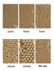Gold-14mm dia beads 500g/bag