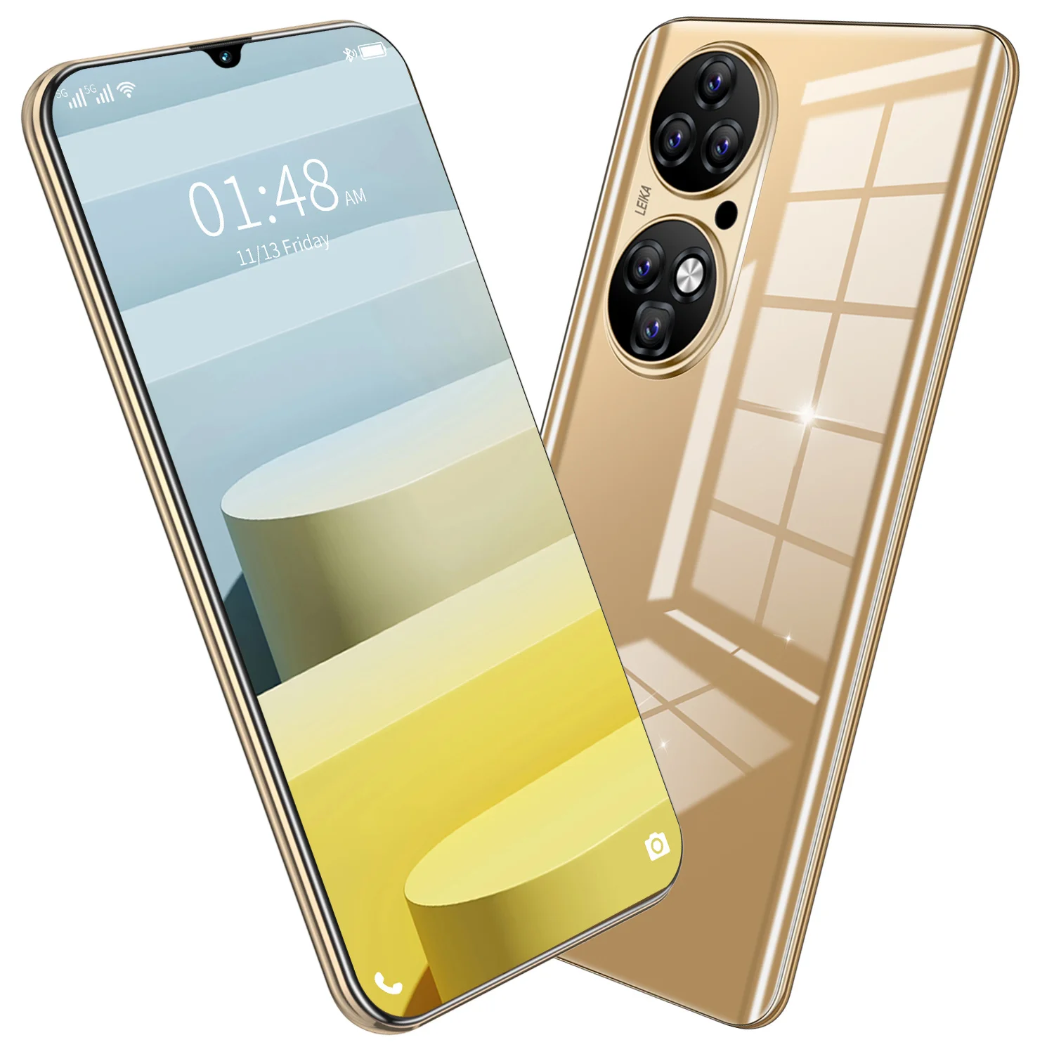 6,7 дюймов сенсорный экран смартфона P50Pro + открытые мобильные телефоны Android мобильного телефона