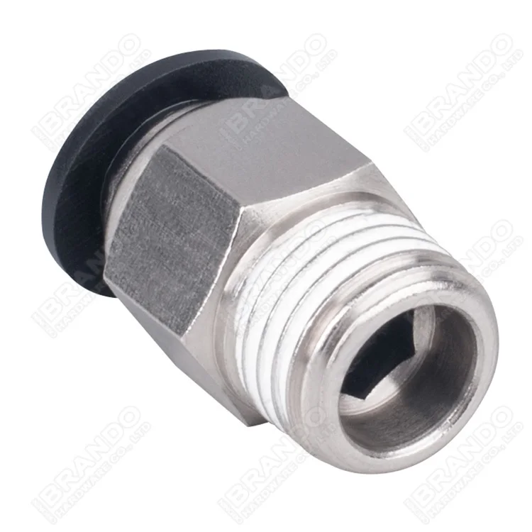 G 1/8'' Pneumatic Turbine Vibrators Silent Golden Industrial