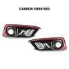 Fibra de Carbono Roja