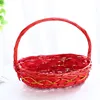 Gold cord, bright red
