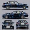 Black Marble Car Sticker