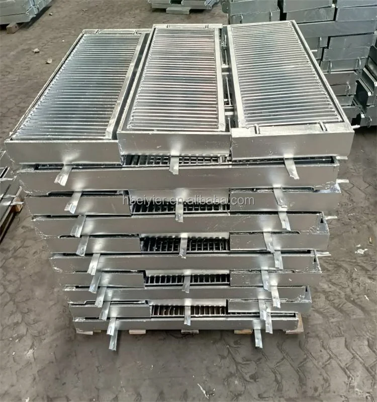 Singapore Dic Galvanized Concrete Drop -inlet Steel Drainage Grating ...