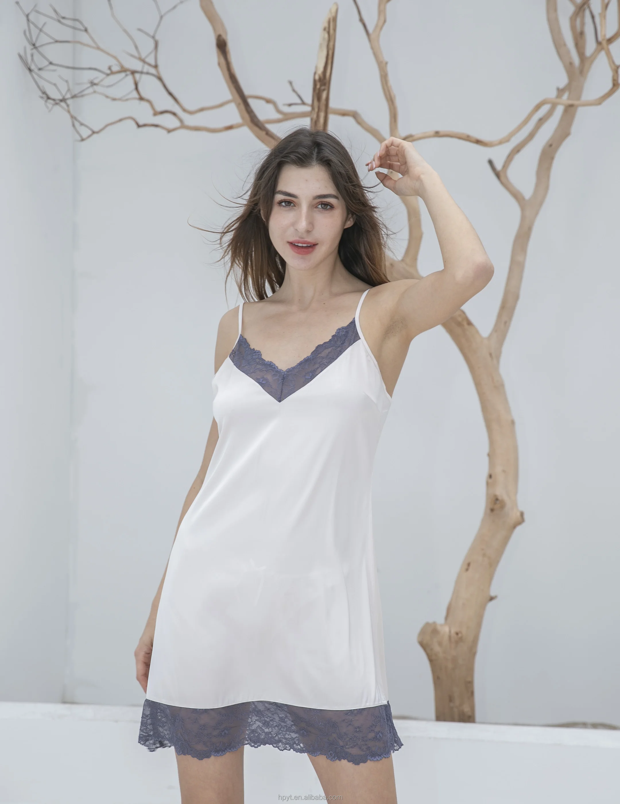 Joyspun Women's Sleeveless Midi Sleep Chemise, Sizes S To 4X