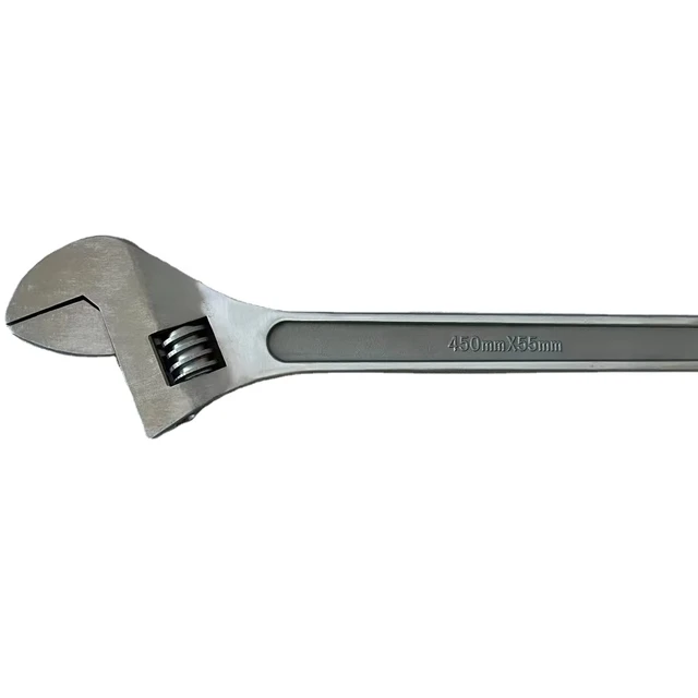 Stainless Steel  Tools Adjustable Wrench 12"  High Hardness Suitable for Various Fields