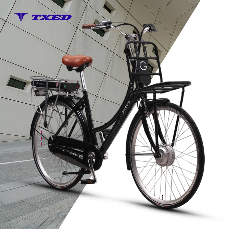 Electric Bicycle Dutch Bike Design Azor Dutch Style Ladies