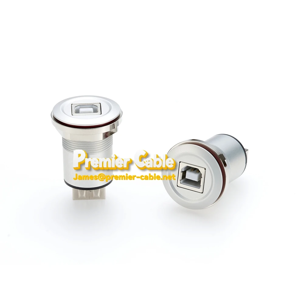 USB B Female to USB 2.0 Female Printer Data Connector supplier