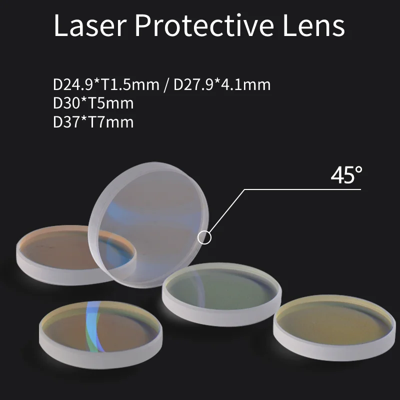 The Original Raytools Laser Lens D37*7 D27.9*4.1 D30*5 D34*5 Protective