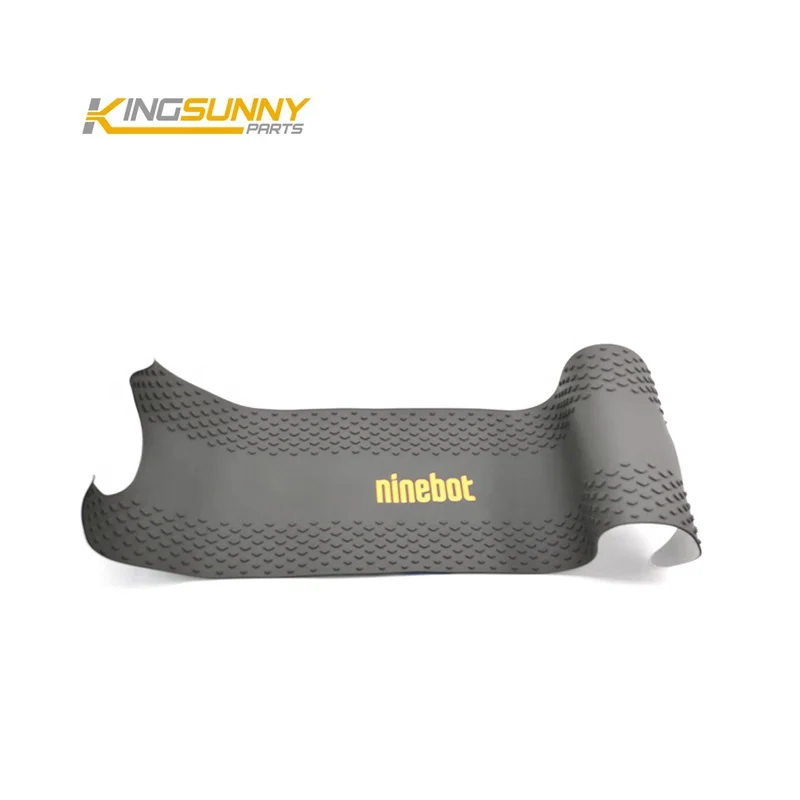 Tapis De Pied Antidérapant En Silicone Pour Ninebot Max G30 – Gris, Picots, Facile à Nettoyer, Durable, Ajustement Parfait
