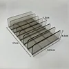 Large 7-cell transparent gray row