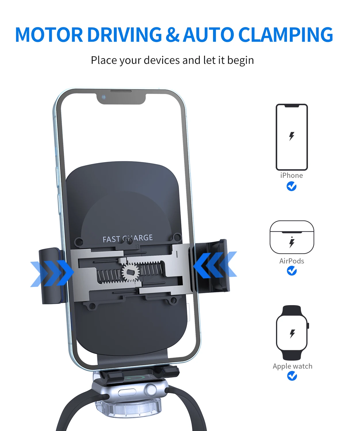 Teknologi Baru In Pengisi Daya Mobil Nirkabel S13 untuk Qi