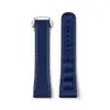 Royal blue + silver buckle
