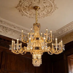 Crystal Chandelier Lighting Brass Chandelier Double Height Chandelier Stand Chandeliers and Lamps Chandelier Luxury