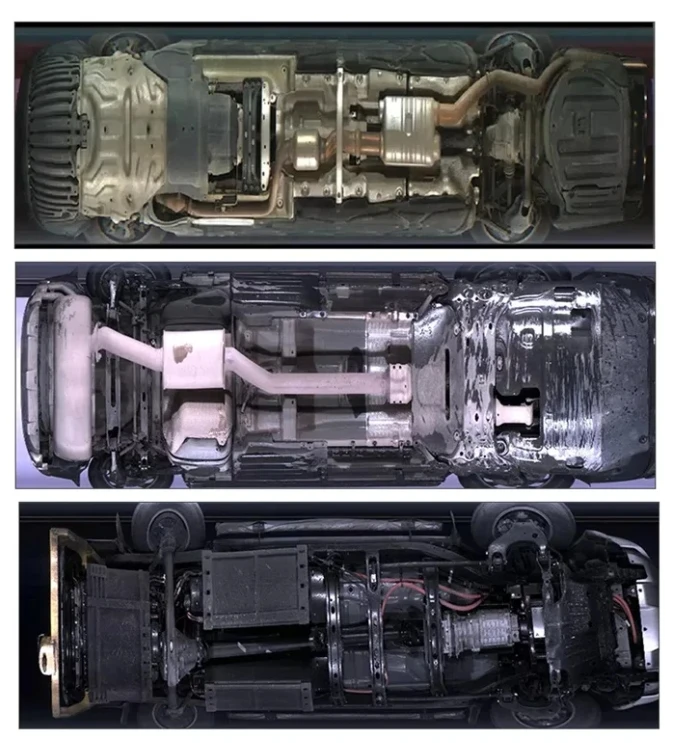 Fixed Under Vehicle Inspection System Car Bomb Bank Security Inspection Scanner for Vehicle Scanning  Bomb Scanning