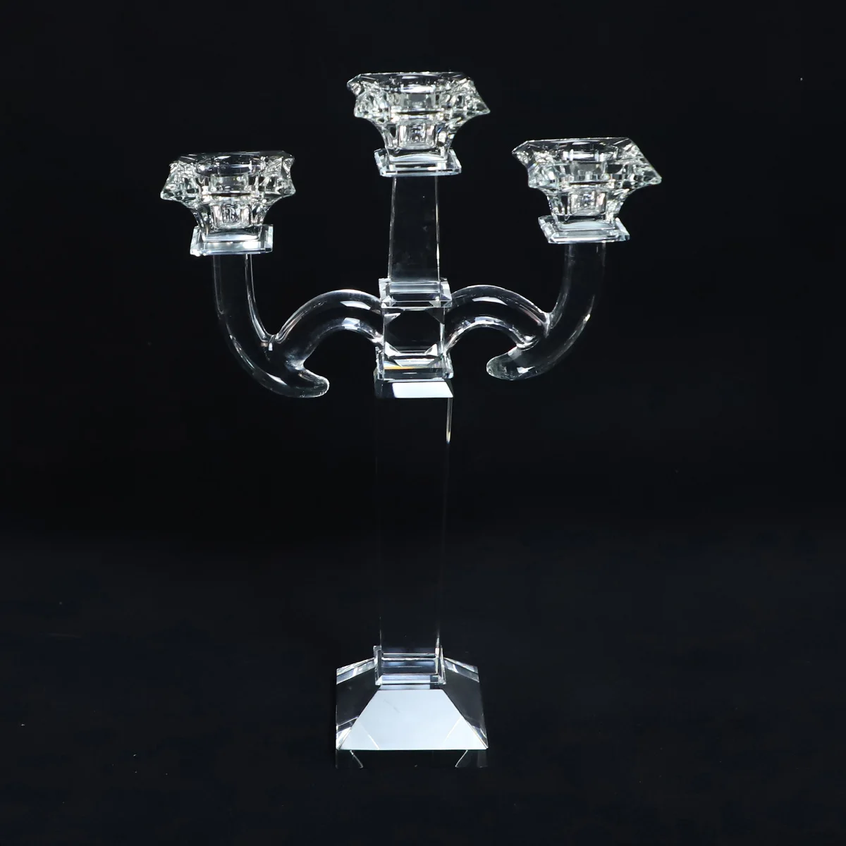 crystal candles wholesale candlestick holder glass crystal candle holders table decorations